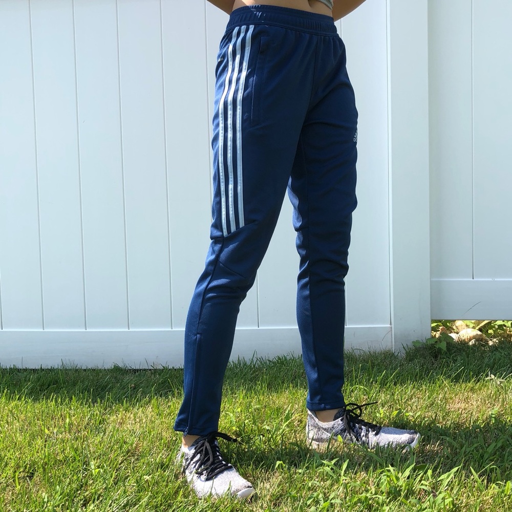 blue tiro 17 adidas track pants